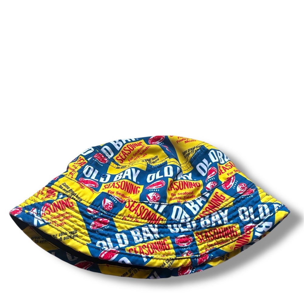 Old Bay Bucket Hat - Blue and Yellow